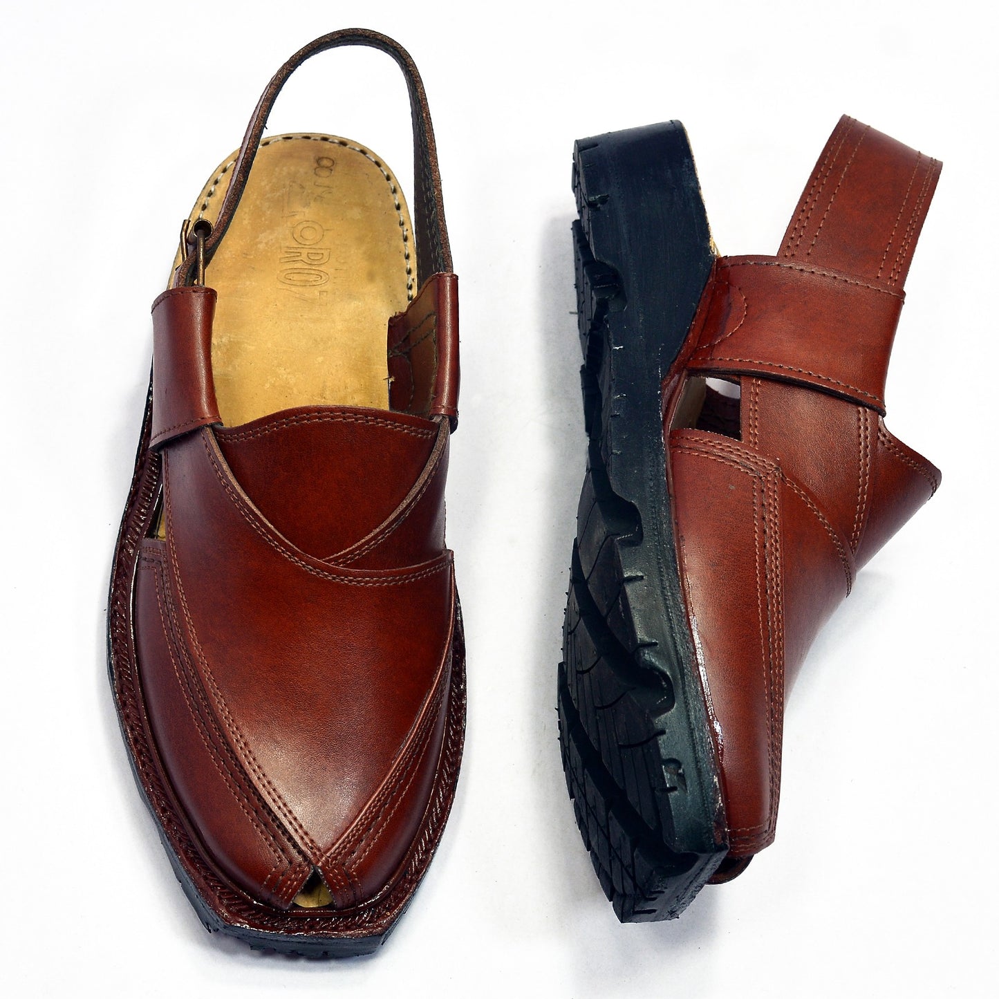 Pure Leather Norozi Chappal For Men-000110