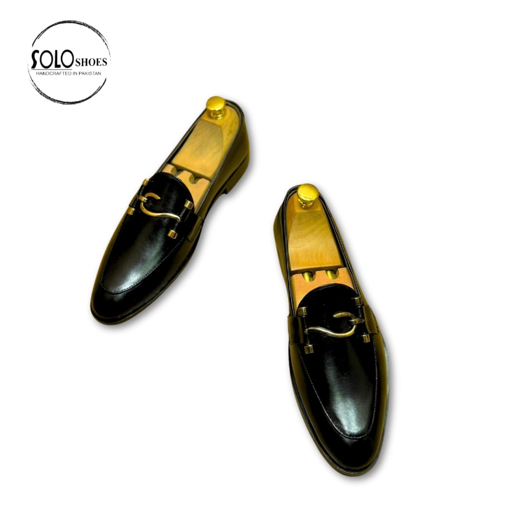 Classic Black Penny Loafers-000132