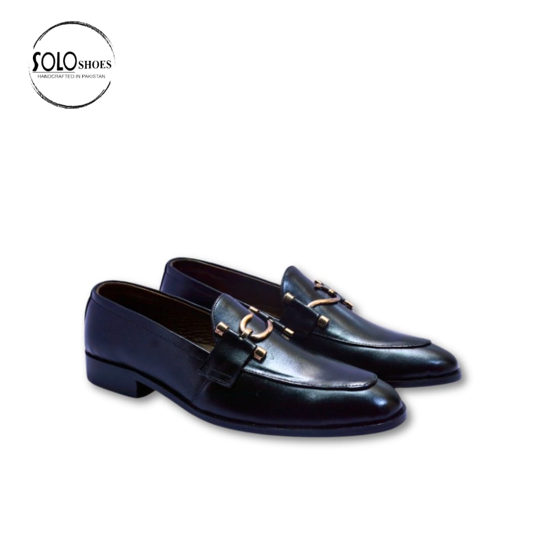 Classic Black Penny Loafers-000132