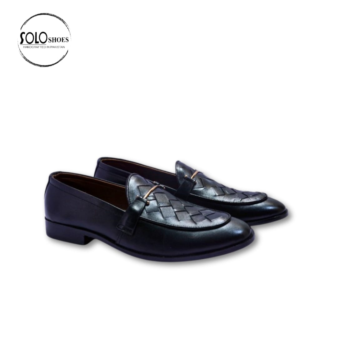 Formal Slip-Ons in Black-000127